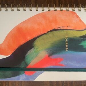 Threshold Abstract Brushstroke Journal Hard Cover